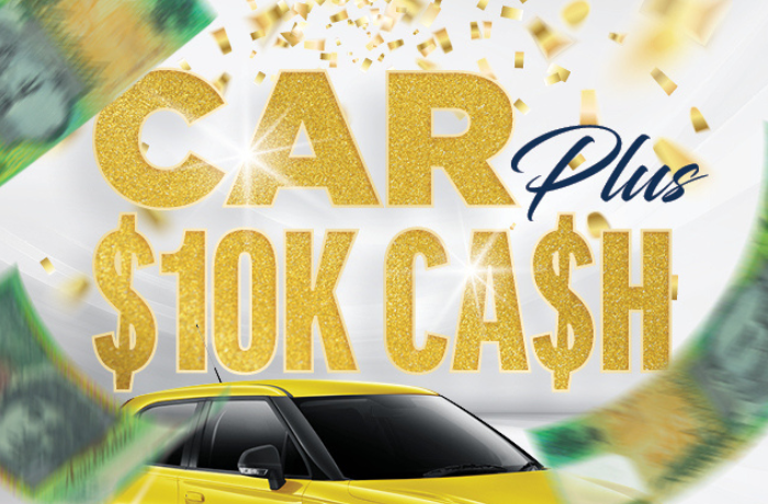 Car + Cash Weekly Draws