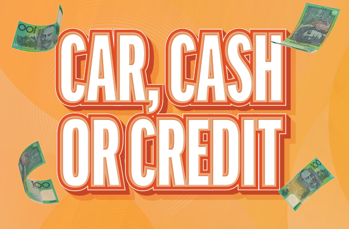 CAR, CASH OR CREDIT - WEEKLY DRAWS