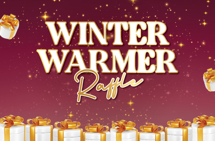 $5,000 Winter Warmer Raffle