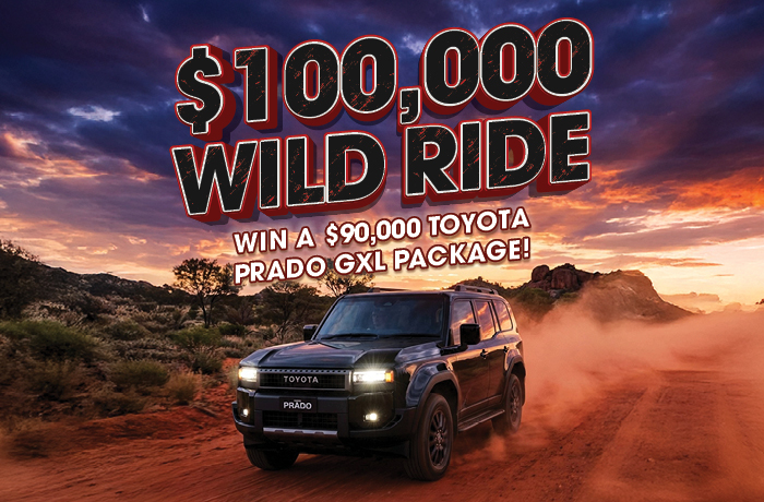 $100,000 Wild Ride - MAJOR DRAW