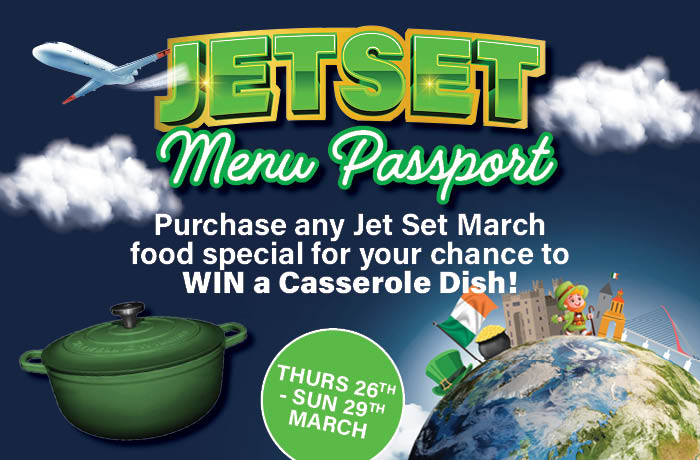 JET SET MENU PASSPORT